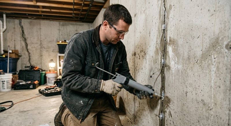 Basement Crack Repair in Idyllwild, CA