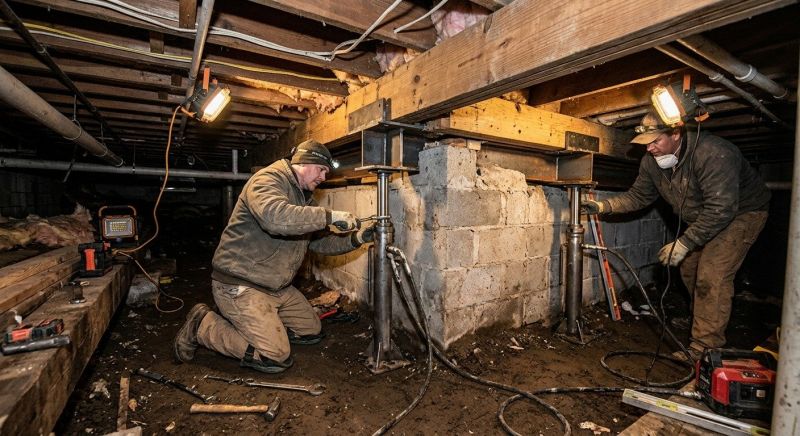 Basement Foundation Repair in Anza, CA