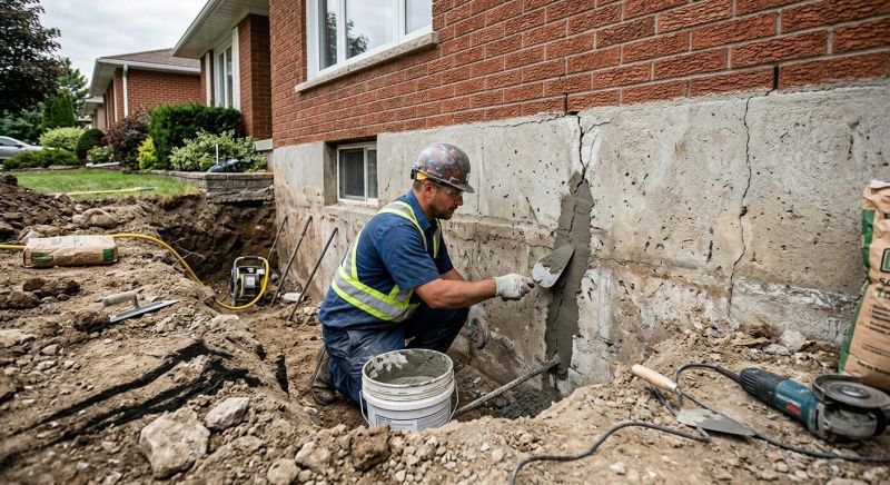 Basement Foundation Repair in Beaumont, CA