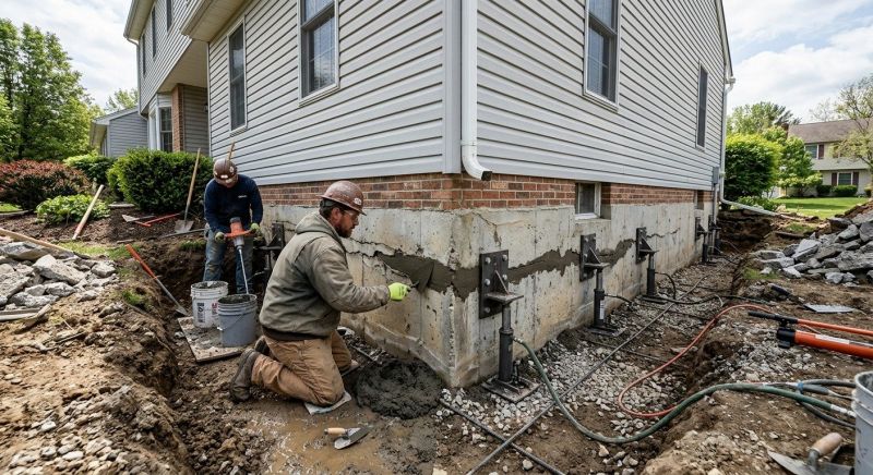 Basement Foundation Repair in Beaumont, CA