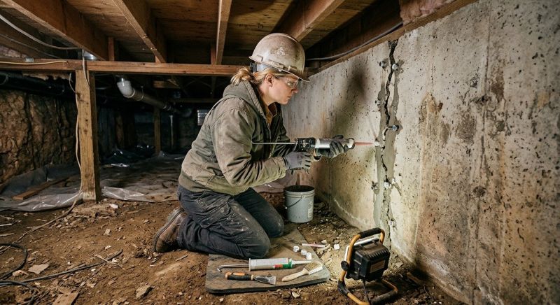Basement Foundation Repair in Cathedral City, CA