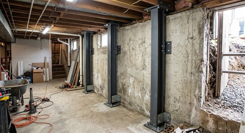 Basement Stabilization in Idyllwild, CA
