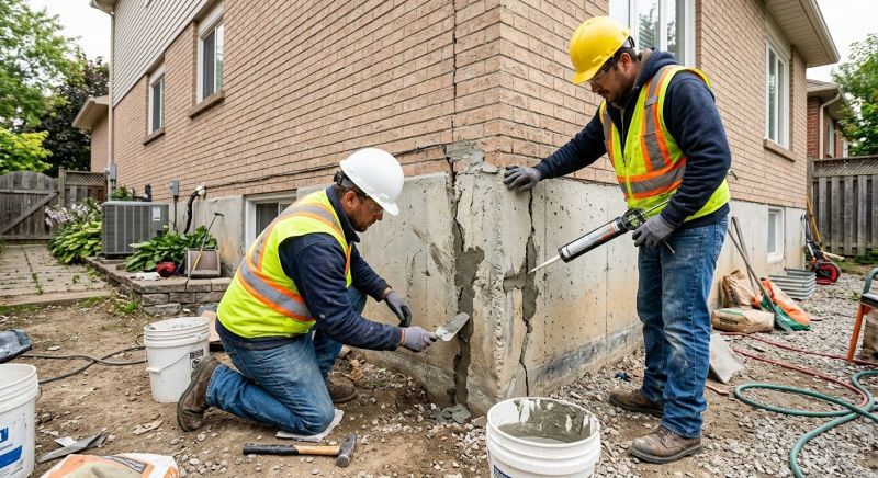 Building Foundation Repair in North Palm Springs, CA