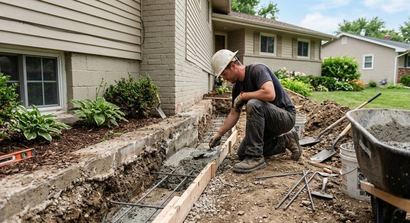 Concrete Foundation Repair in North Palm Springs, CA