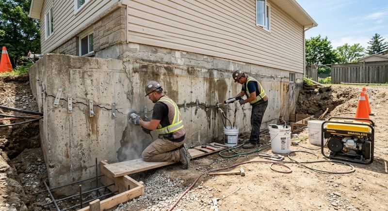 Concrete Foundation Repair in North Palm Springs, CA