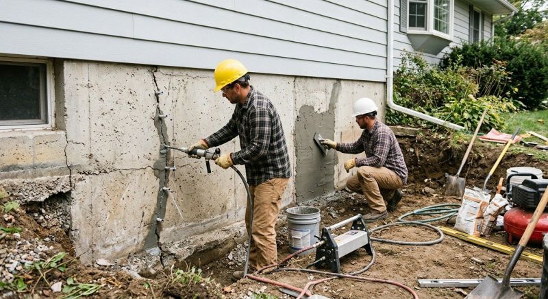 Concrete Foundation Repair in Palm Desert, CA