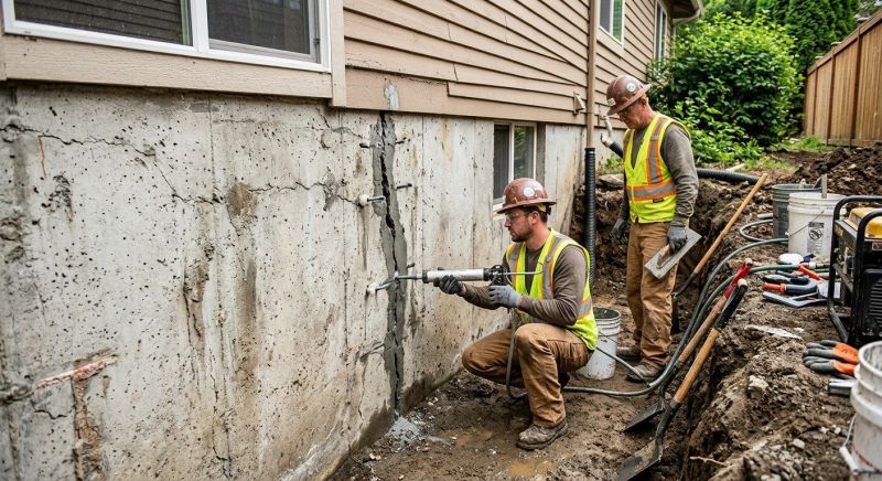 Cracked Foundation Repair in Hemet, CA