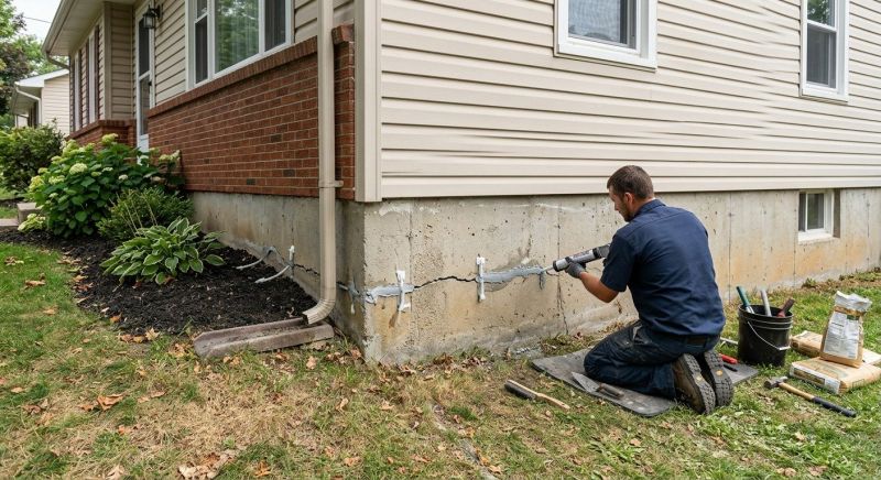 Cracked Foundation Repair in Idyllwild, CA
