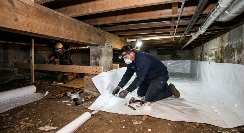 Crawl Space Leveling in Idyllwild, CA