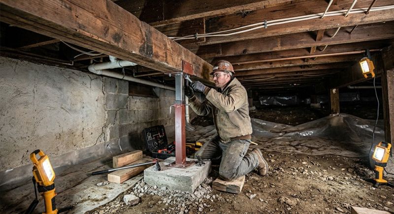 Crawlspace Foundation Repair in Cathedral City, CA