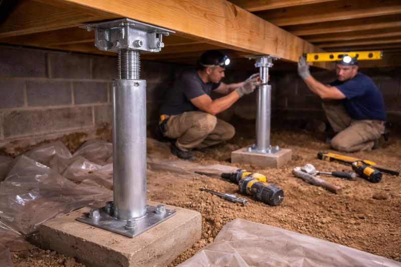 Crawlspace Structural Repair in Idyllwild, CA