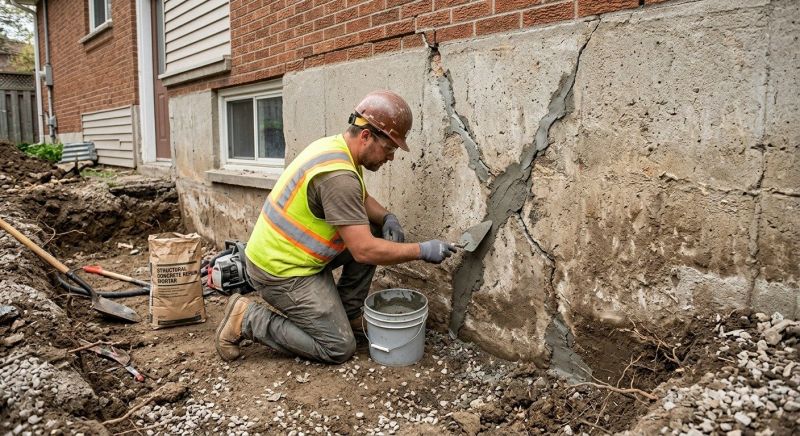 Foundation Crack Repair in Hemet, CA