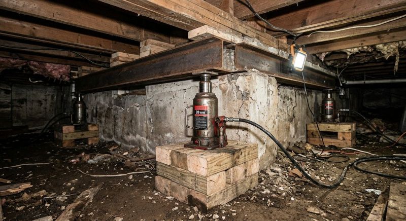 Foundation Jacking in Beaumont, CA