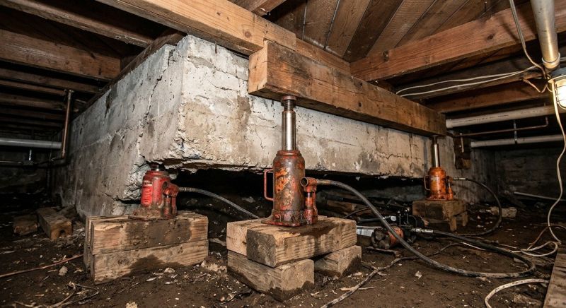 Foundation Jacking in Idyllwild, CA
