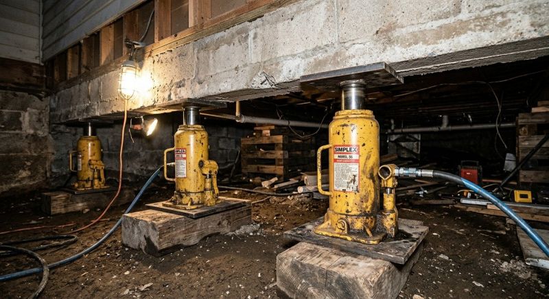 Foundation Jacking in Palm Desert, CA