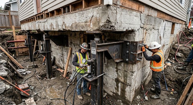 Foundation Lifting in Cathedral City, CA