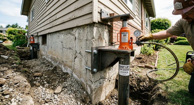 Foundation Lifting in Winchester, CA