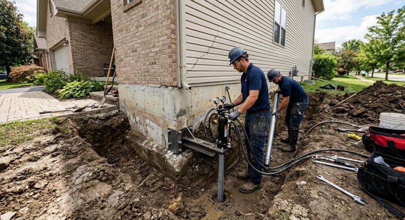 Foundation Settlement Repair in Idyllwild, CA