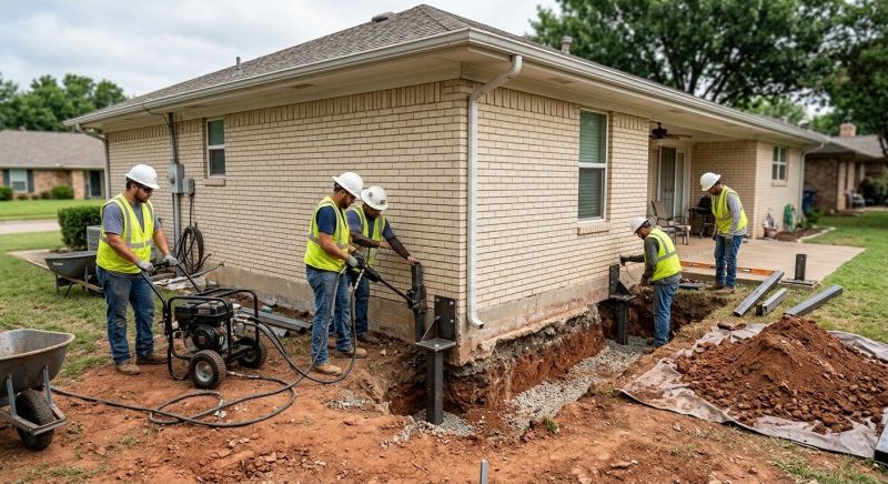 Foundation Stabilizing in Anza, CA