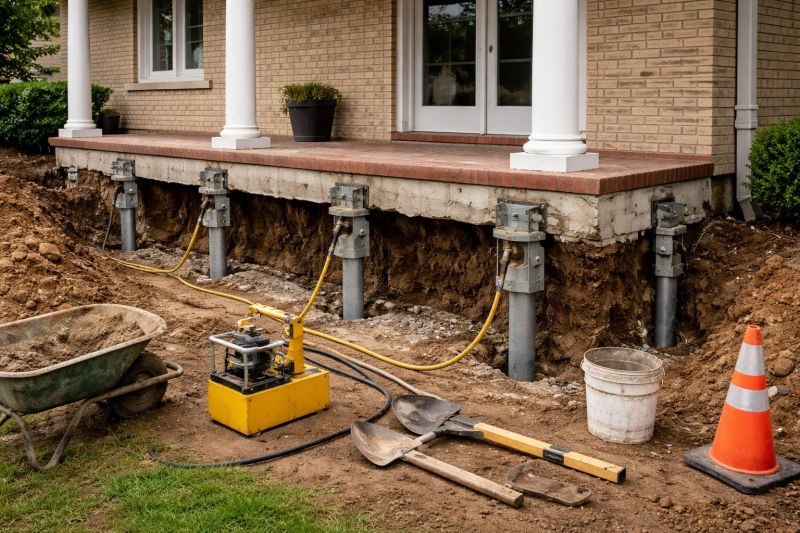 Foundation Stabilizing in Palm Springs, CA