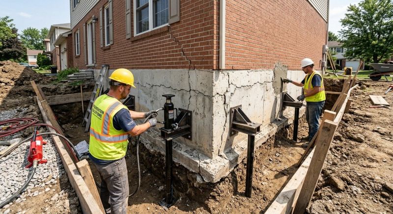 Foundation Structural Repair in Palm Desert, CA