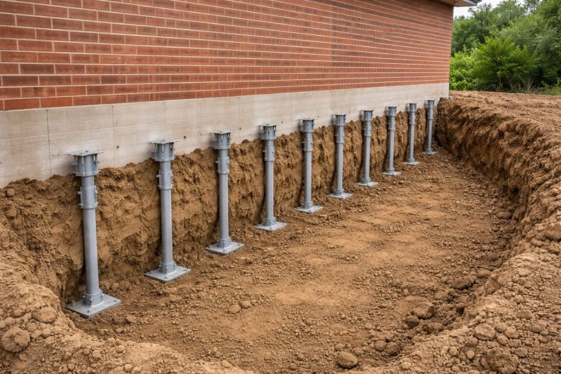 Helical Piers Installation in Idyllwild, CA