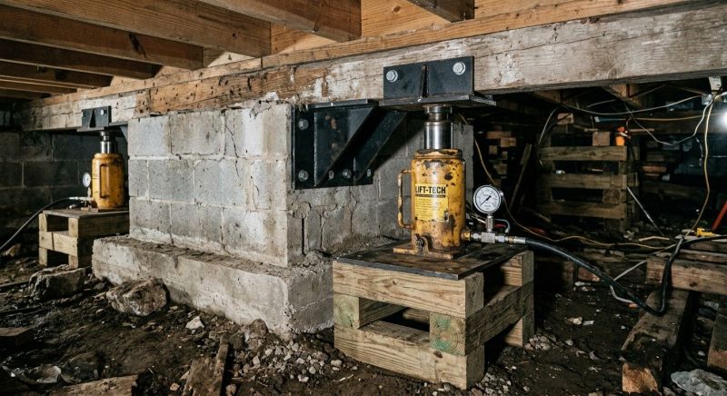 House Foundation Leveling in Idyllwild, CA