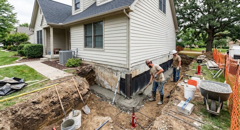 House Foundation Repair in San Jacinto, CA