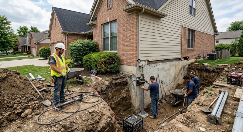 House Foundation Repair in Winchester, CA