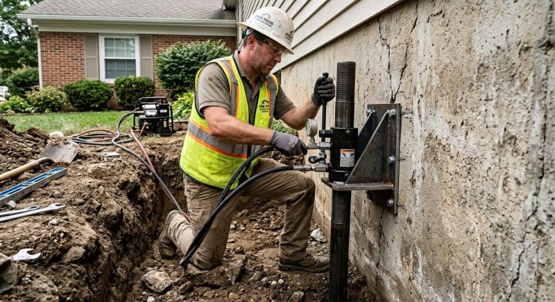 Settling Foundation Service in Banning, CA