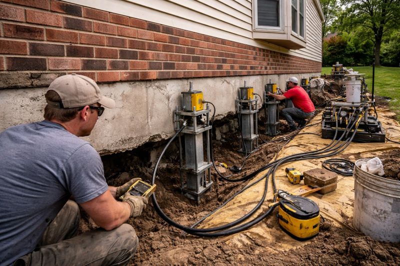 Settling Foundation Service in La Quinta, CA