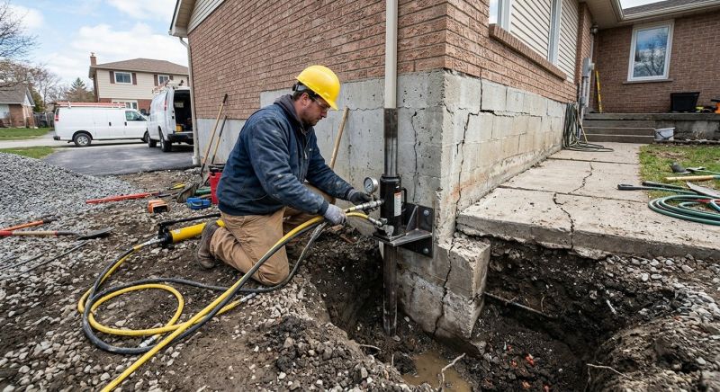 Sinking Foundation Repair in Cathedral City, CA