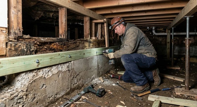 Sinking Foundation Repair in Winchester, CA