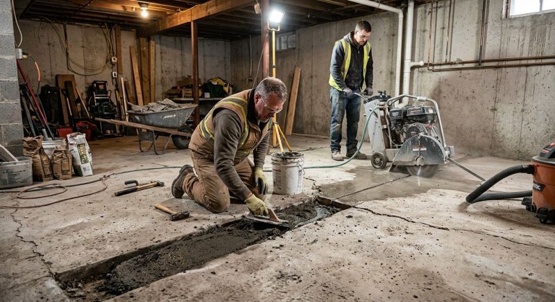 Slab Foundation Repair in Idyllwild, CA