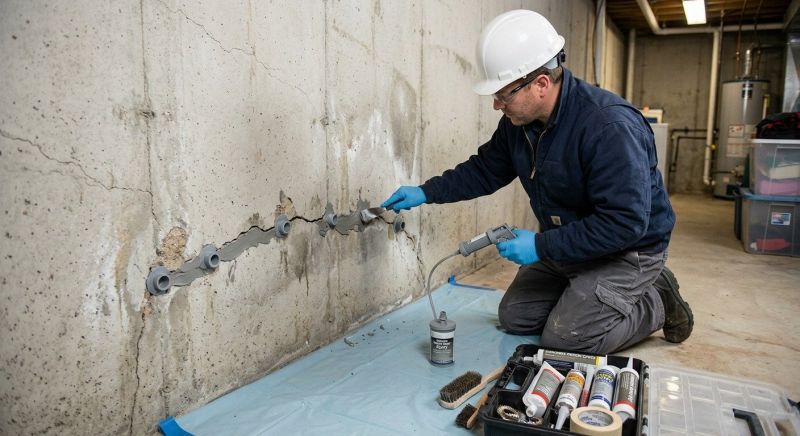 Structural Crack Repair in Idyllwild, CA