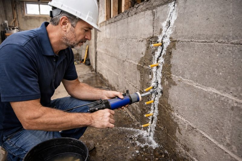 Structural Crack Repair in Idyllwild, CA