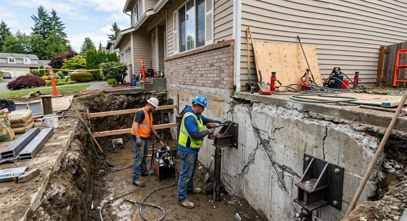 Structural Foundation Repair in Idyllwild, CA